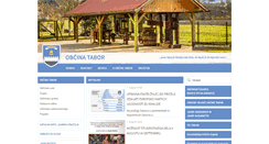Desktop Screenshot of obcina-tabor.si